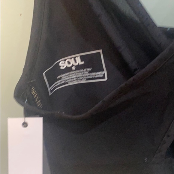 NWT SoulCycle Black Diamond Cut Sports Bra - Picture 6 of 8